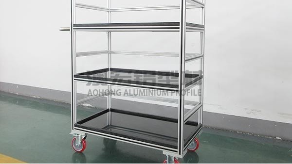 工廠、倉庫鋁型材手推車好嗎？?